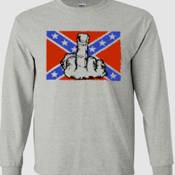 Rebel (Confederate) F-You long sleeved shirt